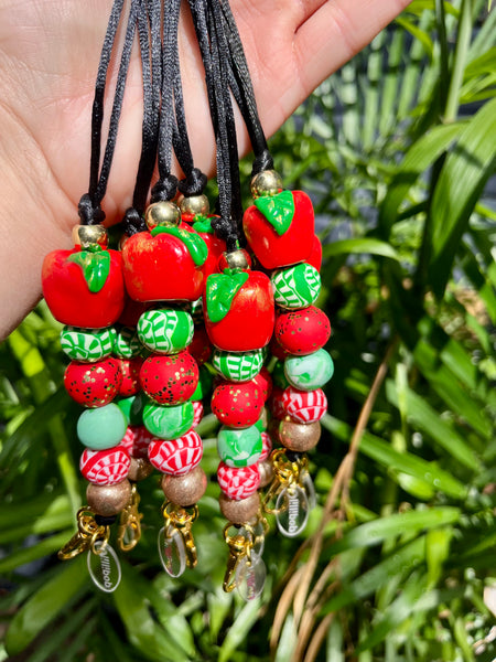 TEACHERS PET LANYARD- POLYMER CLAY