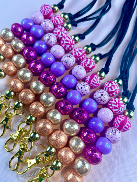 Gypsy- Polymer Clay Lanyard