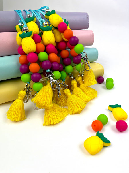 TROPICANA SILICONE LANYARD