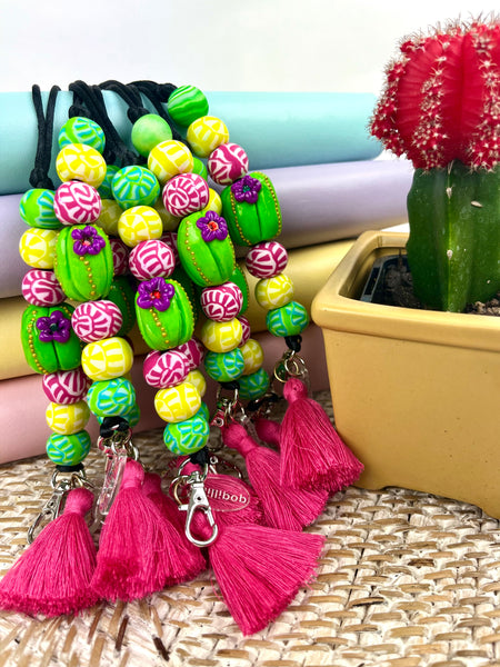 CACTUS LANYARDS- POLYMER CLAY